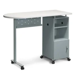 Mobile Teacher's Standing Height Desk