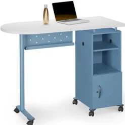 Mobile Teacher's Standing Height Desk