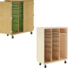 Mobile Tote & More Storage Cabinet