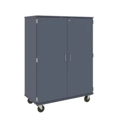 Mobile Tray/Shelf Combo Storage Unit