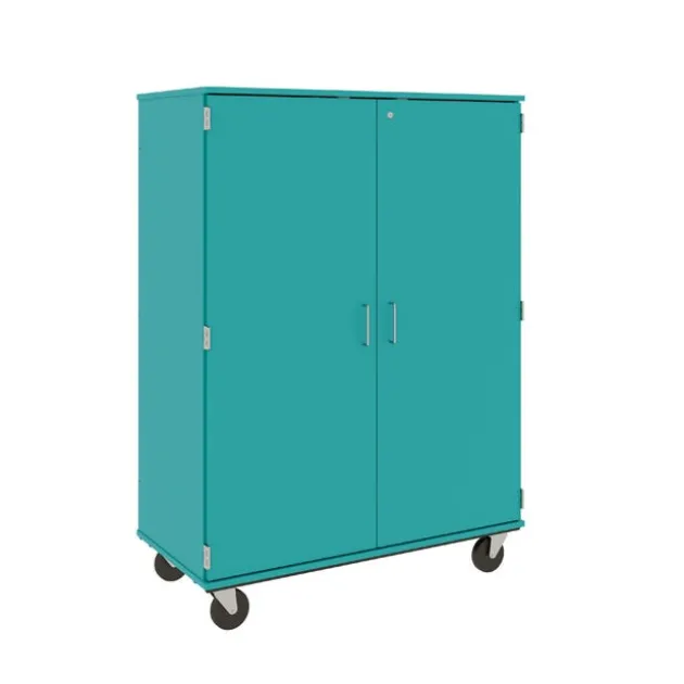 Mobile Tray/Shelf Combo Storage Unit