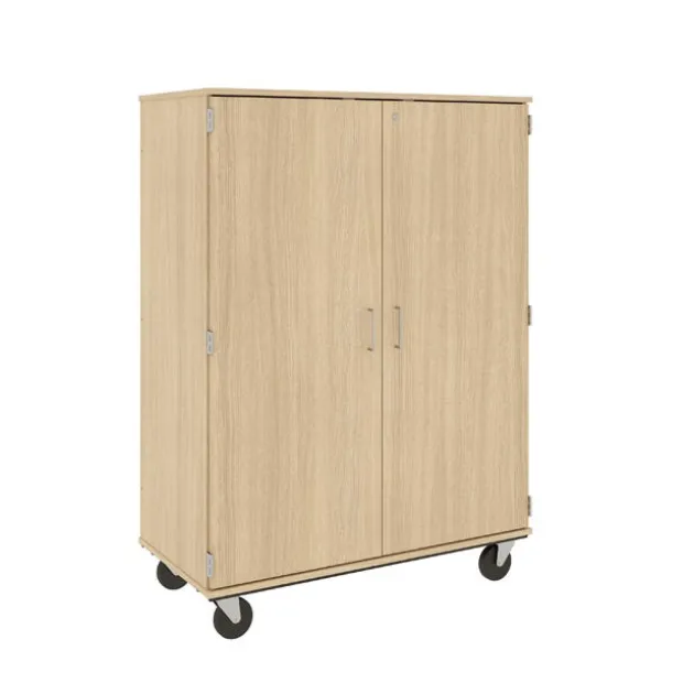 Mobile Tray/Shelf Combo Storage Unit