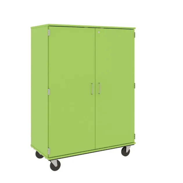 Mobile Wardrobe/Shelf Combo Storage Unit