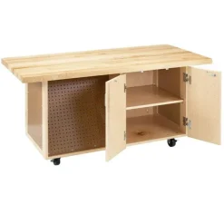 Mobile Workbench w/ Pegboard