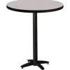 Mode Round Barstool Height Cafe Table w/ Arched Base