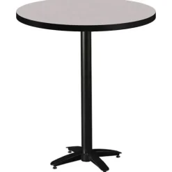 Mode Round Barstool Height Cafe Table w/ Arched Base