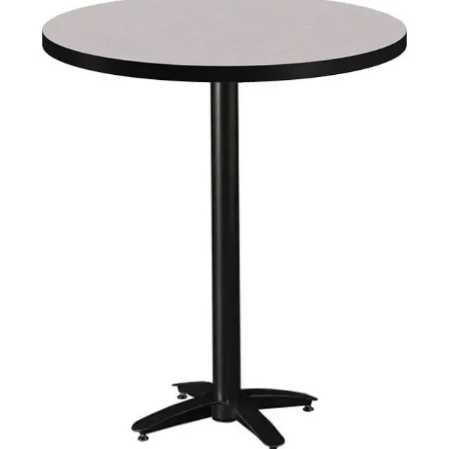 Mode Round Barstool Height Cafe Table w/ Arched Base