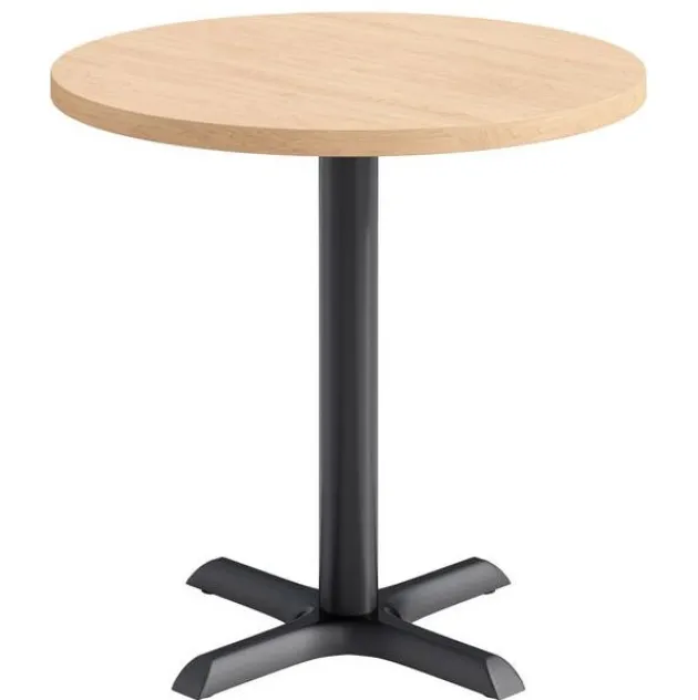 Mode Round Cafe Table w/ Black X-Base