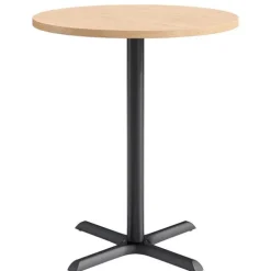 Mode Round Counter Height Cafe Table w/ Black X-Base