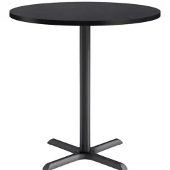 Mode Round Counter Height Cafe Table w/ Black X-Base
