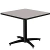 Mode Square Counter Height Cafe Table w/ Arched Base