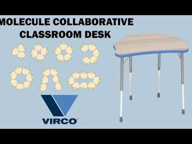 Molecule Collaborative Classroom Desk