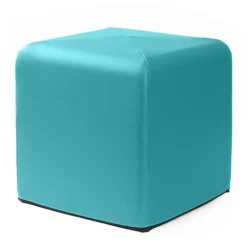 Monroe Vinyl Cube Ottoman