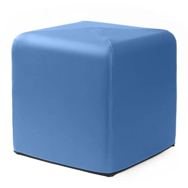 Monroe Vinyl Cube Ottoman