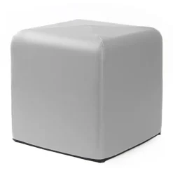 Monroe Vinyl Cube Ottoman