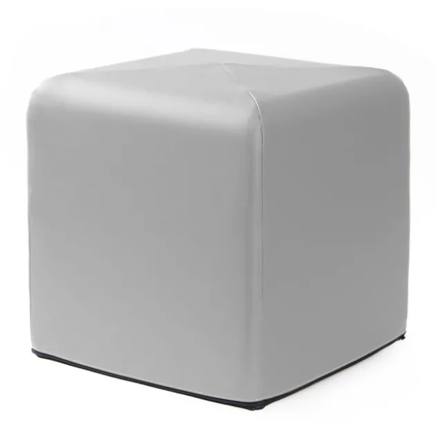 Monroe Vinyl Cube Ottoman