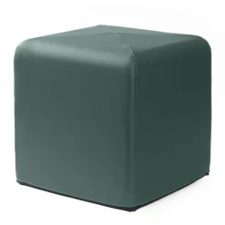 Monroe Vinyl Cube Ottoman