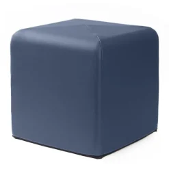 Monroe Vinyl Cube Ottoman