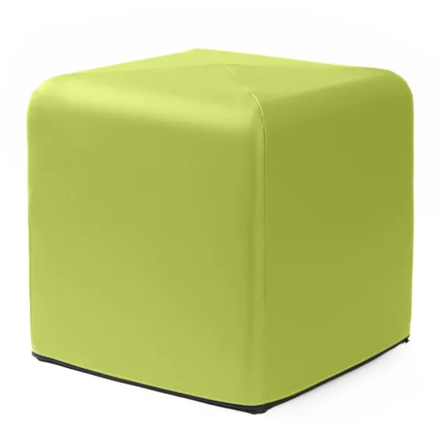 Monroe Vinyl Cube Ottoman