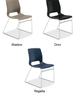 Motivate High-Density Stacking Chair - Set of 4