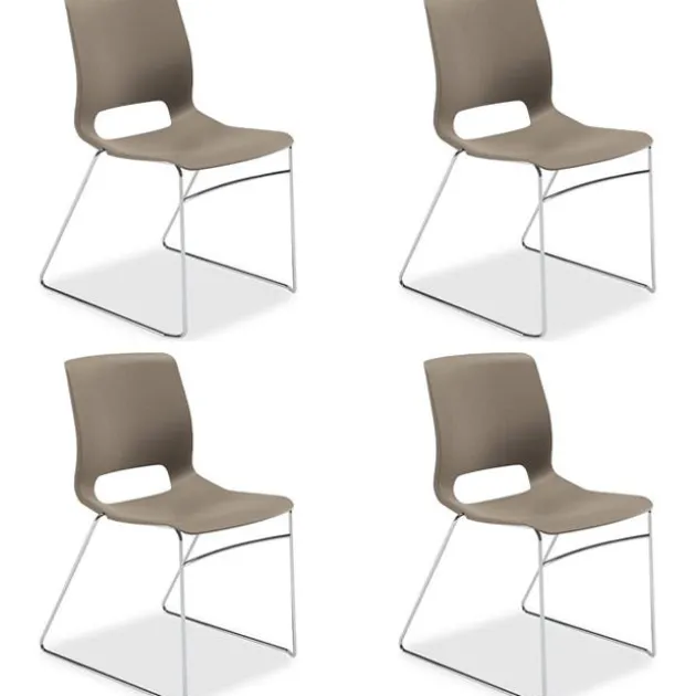 Motivate High-Density Stacking Chair - Set of 4