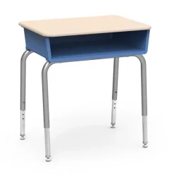 785M Solid Plastic Open Front Student Desks