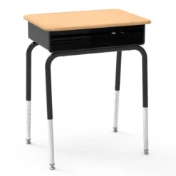 785M Solid Plastic Open Front Student Desks