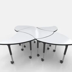 Nesting Tables with Dry Erase Top