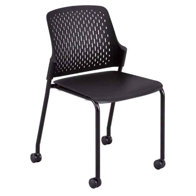 Next Series Stack Chairs w/ Casters (Set of 4)