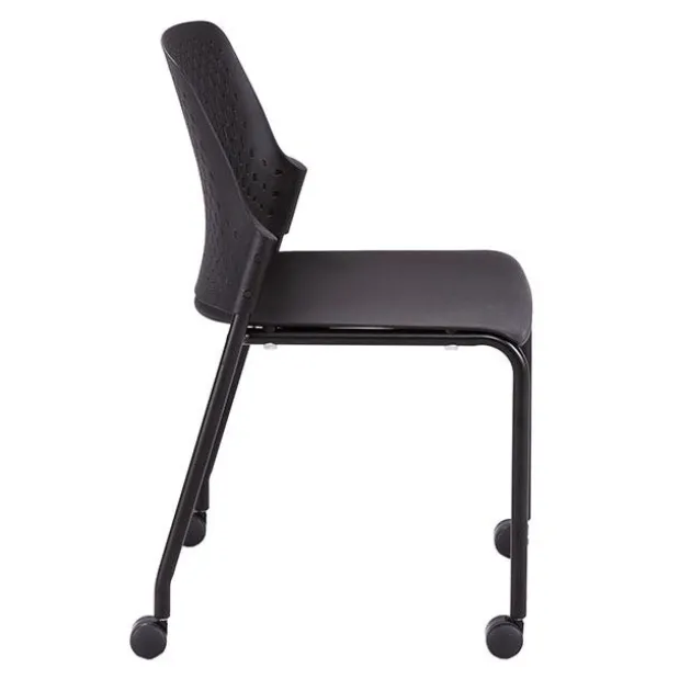 Next Series Stack Chairs w/ Casters (Set of 4)