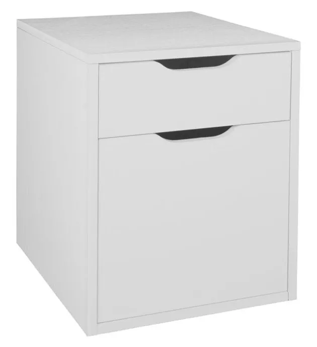 Niche Mod No Tools Assembly Freestanding Box File Pedestal