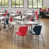 Numbers High Range Two-Student Desks