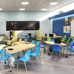 Numbers Series Stackable Student Desks