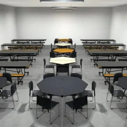 Octagon Mobile Tables