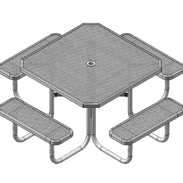 Octagon Outdoor Picnic Tables