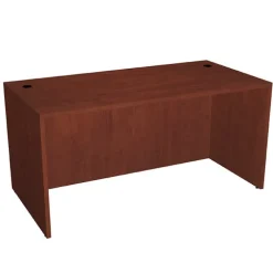 Office Desk Shell with Full Modesty Panels