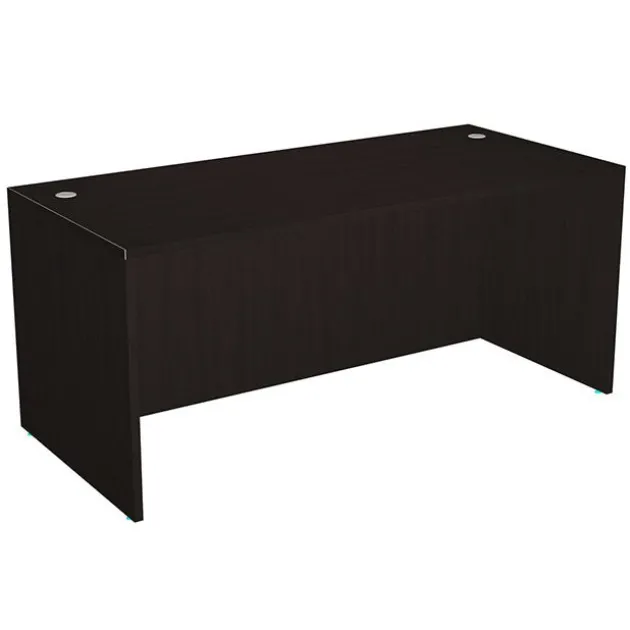 Office Desk Shell with Full Modesty Panels
