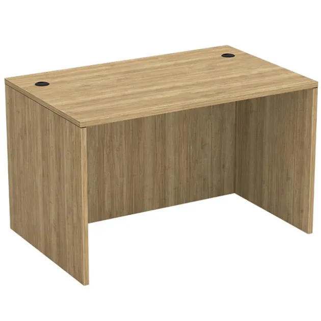 Office Desk Shell with Full Modesty Panels