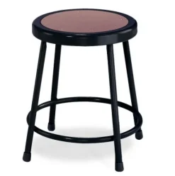 One Acid Resistant Science Lab Table & Two 18'' Black Stools (60'' x 30'')