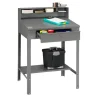 Open Style Foreman's Shop Desk with Lower Shelf