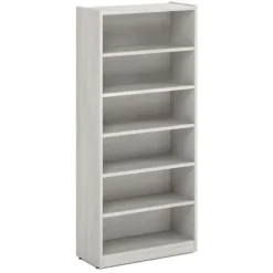 OS Laminate Bookcase w/ 6 Shelves (71" H)