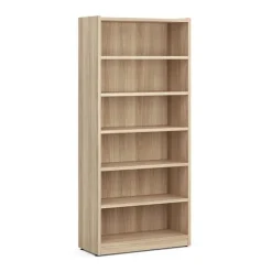 OS Laminate Bookcase w/ 6 Shelves (71" H)