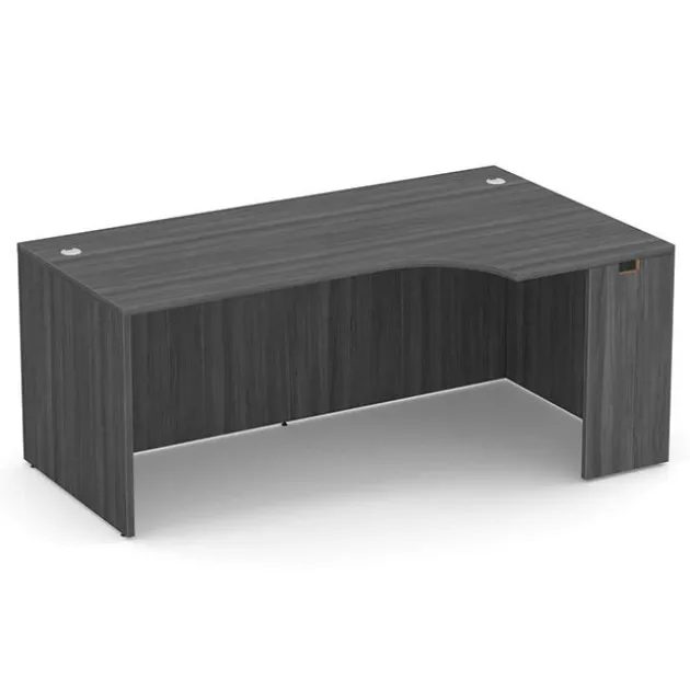 OS Laminate Bow Front Executive U-Shape Desk Suite w/ Hutch