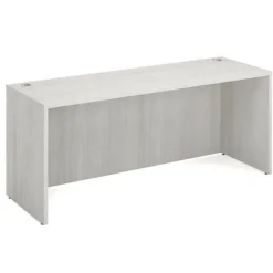 OS Laminate Bow Front U-Shape Desk Suite w/ Deluxe Full Pedestal & 2 Drawer Lateral File