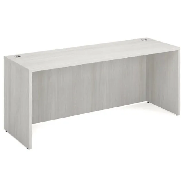 OS Laminate Bow Front U-Shape Desk Suite w/ Deluxe Full Pedestal & 2 Drawer Lateral File