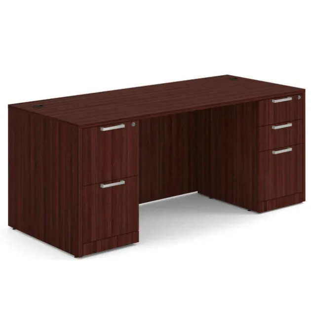 OS Laminate Desk W/ Double Full Pedestals (71" X 30")