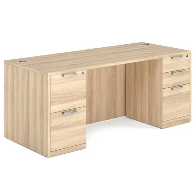 OS Laminate Desk W/ Double Full Pedestals (71" X 30")