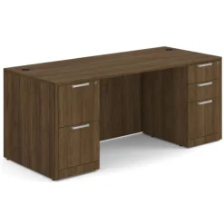 OS Laminate Desk W/ Double Full Pedestals (71