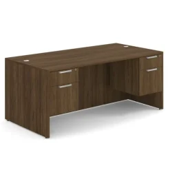 OS Laminate Desk W/ Double Hanging Pedestals (71" X 36")