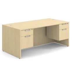 OS Laminate Desk W/ Double Hanging Pedestals (71" X 36")